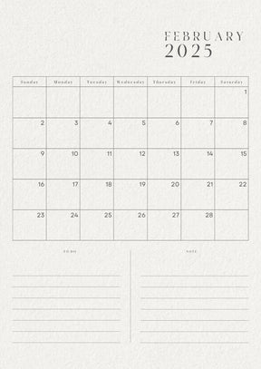 Notes & Ideas monthly planner ebook Tracker PDF (50page)