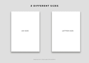 The Monthly Edit planner PDF Templates